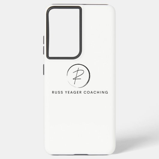 Coque Samsung Galaxy Russ Yeager Coaching Signature Logo (Verso)