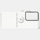 Coque Samsung Galaxy Russ Yeager Coaching Signature Logo (Côté gauche)