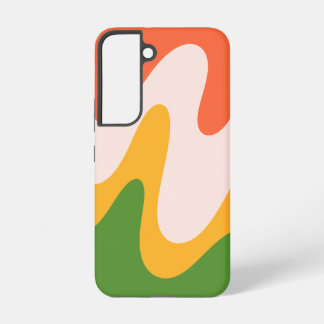 Coque Samsung Galaxy S22 Formes Fluides Ondulées A