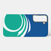 Coque Samsung Galaxy S22 Plus Drapeau d'Ottawa (Verso Horizontal)