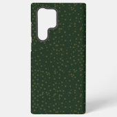 Coque Samsung Galaxy Sage Green Polka Dots Modern Pattern (Verso)