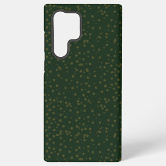 Coque Samsung Galaxy Sage Green Polka Dots Modern Pattern
