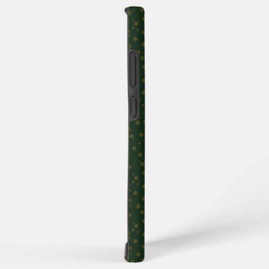 Coque Samsung Galaxy Sage Green Polka Dots Modern Pattern (Côté droit)