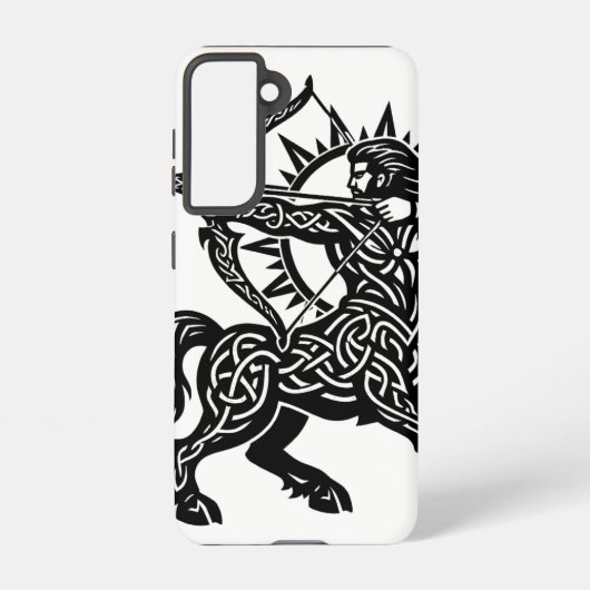 Coque Samsung Galaxy Sagittaire — L'Archer par BurnsInHell (Verso)