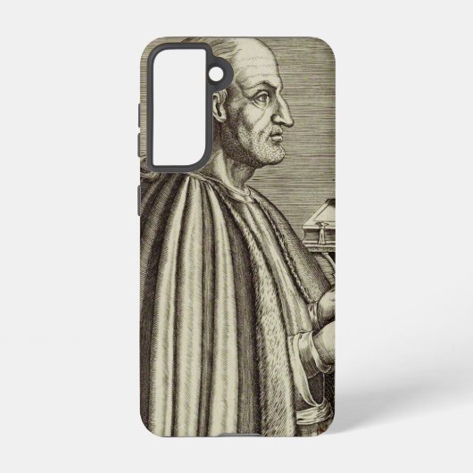 Coque Samsung Galaxy Saint Anselme de Canterbury Docteur de l'Église (Verso)