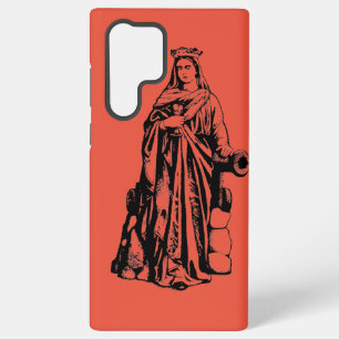 Coque Samsung Galaxy Sainte-Barbe la Grande Martyre Art Graphique Sacré