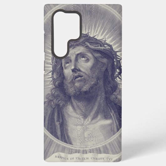 Coque Samsung Galaxy Sainte Face de Jésus (Verso)