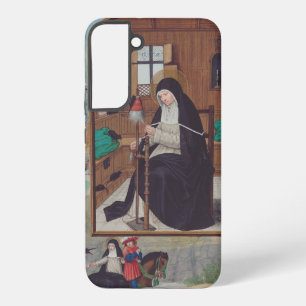 Coque Samsung Galaxy Sainte Gertrude de Helfta par Simon Bening