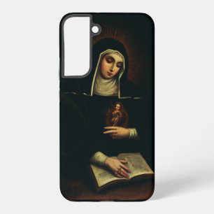 Coque Samsung Galaxy Sainte Gertrude la Grande Bénédictine allemande 