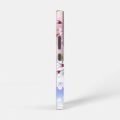 Coque Samsung Galaxy Sakura rose sur la peinture Arrière - plan (Côté droit)