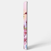 Coque Samsung Galaxy Sakura rose sur la peinture Arrière - plan (Côté gauche)