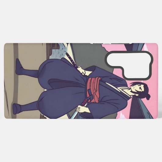 Coque Samsung Galaxy samouraï (Verso Horizontal)