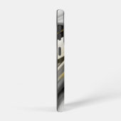 Coque Samsung Galaxy Samsung Coque Trend Abstrait Art Black White Gold (Côté droit)