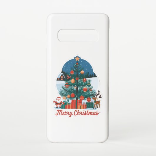 Coque Samsung Galaxy Samsung Galaxy S10 Coques : Noël : Ed Phone Case (Dos)