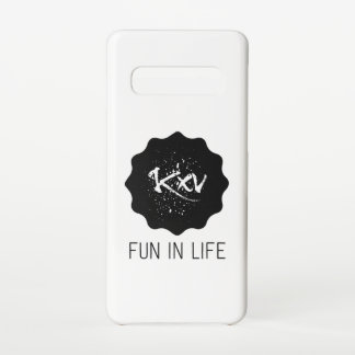Coque Samsung Galaxy S10 Samsung Galaxy S10 Enveloppe Fun est le logo en di
