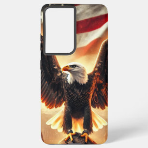 Coque Samsung Galaxy Samsung Galaxy S21 Aigle Américain Ultra Coque
