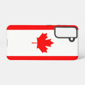 Coque Samsung Galaxy Samsung Galaxy S21 Coque Drapeau du Canada (Verso Horizontal)