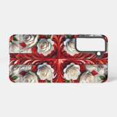 Coque Samsung Galaxy Samsung Galaxy S21 Coque Rose anglais (Verso Horizontal)