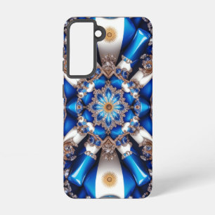 Coque Samsung Galaxy Samsung Galaxy S21 Couleurs argentines Coques