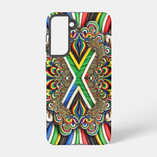 Coque Samsung Galaxy Samsung Galaxy S21 Couleurs sud-africaines Coques (Verso)