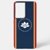 Coque Samsung Galaxy Samsung Galaxy S21 Plus Case flag of Mississippi (Verso)