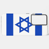 Coque Samsung Galaxy Samsung Galaxy S21 Plus drapeau Coque d'Israël (Verso Horizontal)