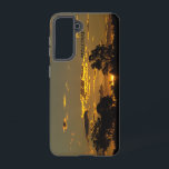 Coque Samsung Galaxy Samsung Galaxy S21 Tough Coque, Glossy<br><div class="desc">Le coucher de soleil rural est capturé non loin d'Ardlethan</div>