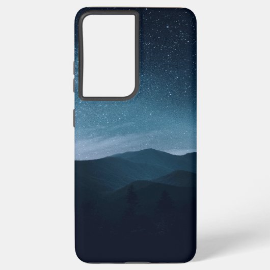 Coque Samsung Galaxy Samsung Galaxy S21 Ultr Coques avec ciel étoilé (Verso)