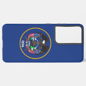 Coque Samsung Galaxy Samsung Galaxy S21 Ultra Coque avec drapeau de l'U (Côté gauche)