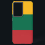 Coque Samsung Galaxy Samsung Galaxy S21 Ultra Coque avec drapeau lituan<br><div class="desc">Protégez votre Samsung Galaxy S21 Ultra tout en mettant en valeur votre fierté nationale avec notre coque exclusif arborant le drapeau de la Lituanie ! Conçu pour allier une forte protection et un côté culturel, ce boîtier téléphonique est plus qu’un simple accessoire quotidien, c’est une célébration du riche patrimoine lituanien....</div>