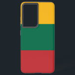 Coque Samsung Galaxy Samsung Galaxy S21 Ultra Coque avec drapeau lituan<br><div class="desc">Protégez votre Samsung Galaxy S21 Ultra tout en mettant en valeur votre fierté nationale avec notre coque exclusif arborant le drapeau de la Lituanie ! Conçu pour allier une forte protection et un côté culturel, ce boîtier téléphonique est plus qu’un simple accessoire quotidien, c’est une célébration du riche patrimoine lituanien....</div>