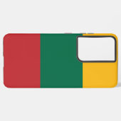 Coque Samsung Galaxy Samsung Galaxy S21 Ultra Coque avec drapeau lituan (Côté gauche)