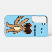Coque Samsung Galaxy Samsung galaxy s22 Boo Happens Téléphone Case (Verso Horizontal)