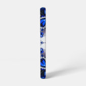 Coque Samsung Galaxy Samsung Galaxy S22 Coque avec couleurs Bleues Blan (Côté gauche)