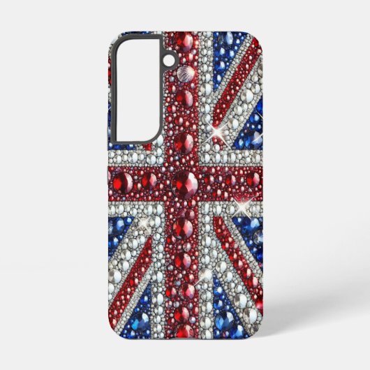 Coque Samsung Galaxy Samsung Galaxy S22 Coque avec couleurs britannique (Verso)