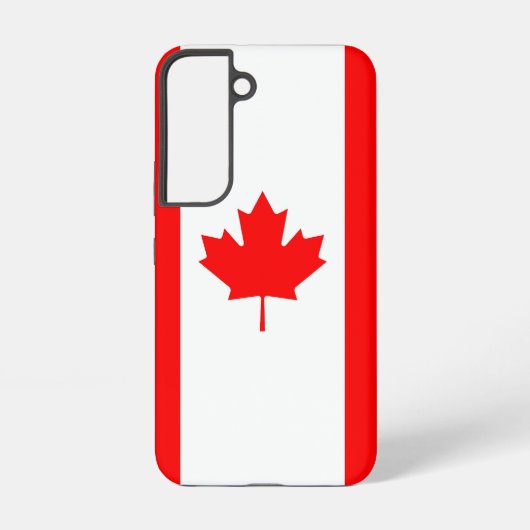 Coque Samsung Galaxy Samsung Galaxy S22 Coque Drapeau du Canada (Verso)