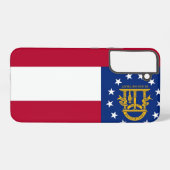 Coque Samsung Galaxy Samsung Galaxy S22 Plus Coque Drapeau de Géorgie (Verso Horizontal)