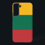 Coque Samsung Galaxy Samsung Galaxy S22 Plus Coque Drapeau de Lituanie<br><div class="desc">Protégez votre Samsung Galaxy S22 Plus avec style et fierté nationale en utilisant notre coque exclusif avec le drapeau de la Lituanie! Conçu avec soin pour offrir à la fois la durabilité et l’expression culturelle, ce boîtier téléphonique est plus qu’une simple couverture protectrice, c’est une célébration vibrante de l’identité lituanienne....</div>