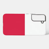 Coque Samsung Galaxy Samsung Galaxy S22 Plus Coque Drapeau de Pologne (Verso Horizontal)