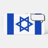 Coque Samsung Galaxy Samsung Galaxy S22 Plus Coque Drapeau d'Israël (Verso Horizontal)