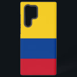 Coque Samsung Galaxy Samsung Galaxy S22 Ultra Coque avec drapeau Colomb<br><div class="desc">Transformez votre Samsung Galaxy S22 Ultra avec notre couverture téléphonique exclusive avec le drapeau de la Colombie ! Réalisée avec une attention minutieuse aux détails, cette couverture téléphonique présente fièrement le design dynamique du drapeau colombien. Le drapeau comporte trois bandes horizontales (jaune, bleu et rouge), la bande jaune représentant la...</div>