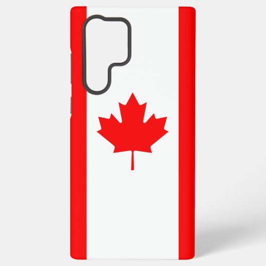 Coque Samsung Galaxy Samsung Galaxy S22 Ultra Coque avec drapeau du Can (Verso)