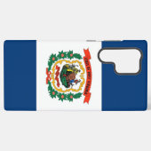 Coque Samsung Galaxy Samsung Galaxy S22 Ultra Coque West Virginia State (Verso Horizontal)