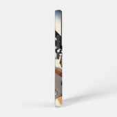 Coque Samsung Galaxy Samurai Warrior et son chien - Bois japonais (Côté droit)