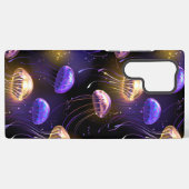 Coque Samsung Galaxy Sans joint avec méduse éclatante (Verso Horizontal)