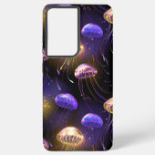 Coque Samsung Galaxy Sans joint avec méduse éclatante (Verso)