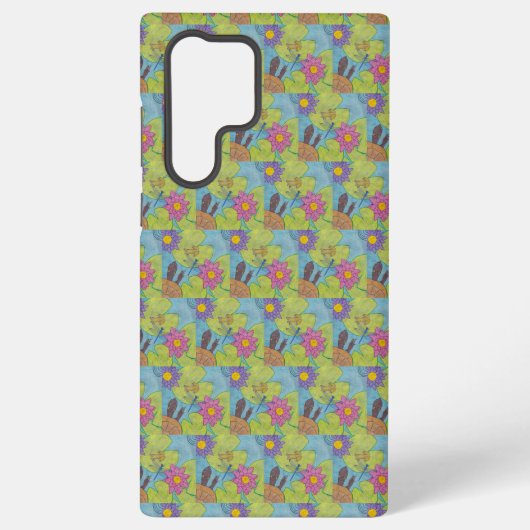 Coque Samsung Galaxy Scène d'étang - Étui Samsung (Verso)