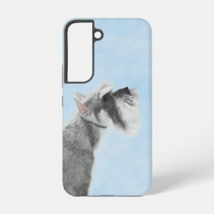 Coque Samsung Galaxy Schnauzer (Géant, Standard) Peinture - Art Canin