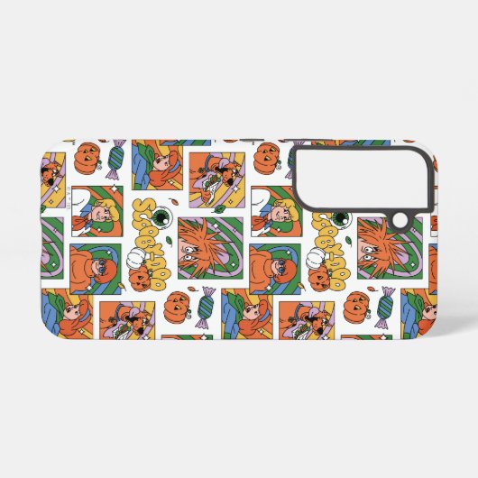 Coque Samsung Galaxy Scooby-Doo Halloween Photos Pattern (Verso Horizontal)