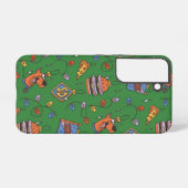 Coque Samsung Galaxy Scooby-Doo Holiday Snack Lights Pattern (Verso Horizontal)